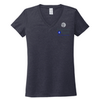 T4G Allmade® Women’s Tri-Blend V-Neck Tee - Rebel Blue
