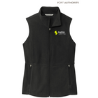 SOPHIA Port Authority® Women's Accord Microfleece Vest - BLACK