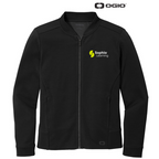 SOPHIA OGIO® Ladies Hinge Full-Zip - BLACK