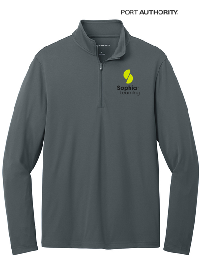 SOPHIA Dry Zone® UV Micro-Mesh 1/4-Zip - GRAPHITE