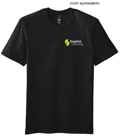 SOPHIA District ® Flex Scoop Neck Tee - BLACK
