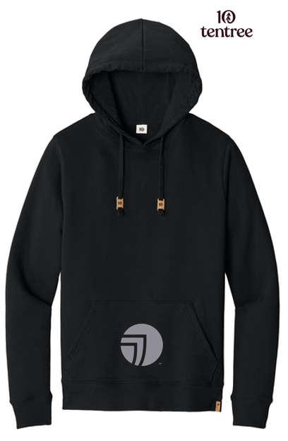 T4G tentree® Space Dye Fleece Classic Hoodie - Meteorite Black