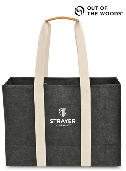 T4G Out of The Woods® Large Boxy Tote - EBONY