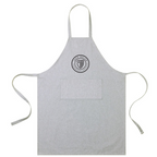 T4G AWARE™ Recycled Cotton Bib Front Apron With Pocket - Light Grey