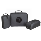 T4G Renew rPET 3 Piece Packing Cube Set - BLACK
