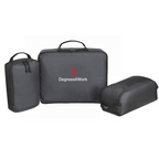 T4G Renew rPET 3 Piece Packing Cube Set - BLACK