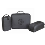 T4G Renew rPET 3 Piece Packing Cube Set - BLACK