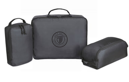 T4G Renew rPET 3 Piece Packing Cube Set - BLACK