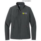T4G Port Authority® Women’s C-FREE® Core Soft Shell - Grey Steel