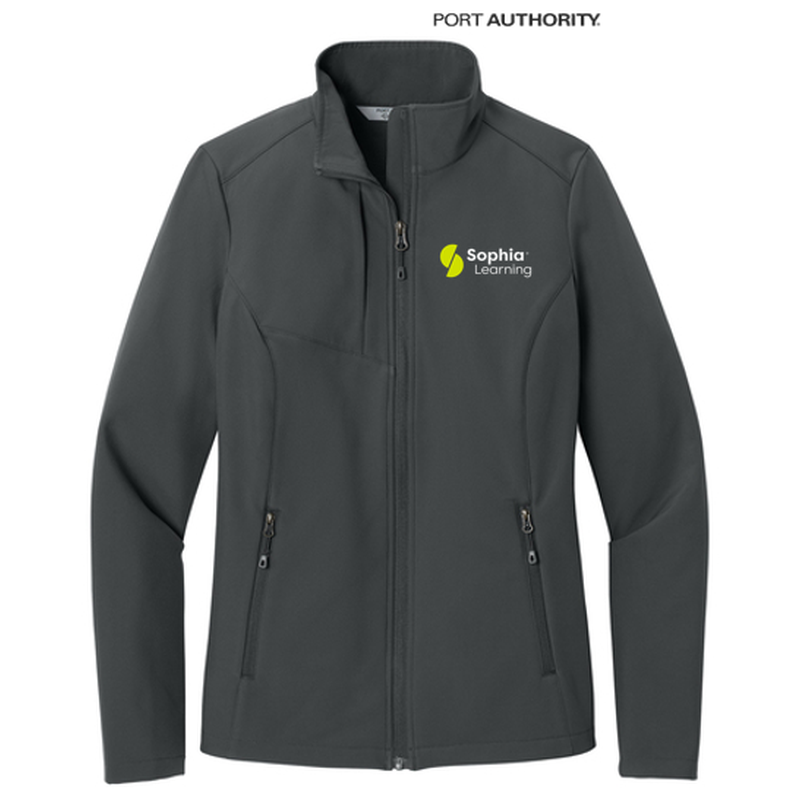 T4G Port Authority® Women’s C-FREE® Core Soft Shell - Grey Steel