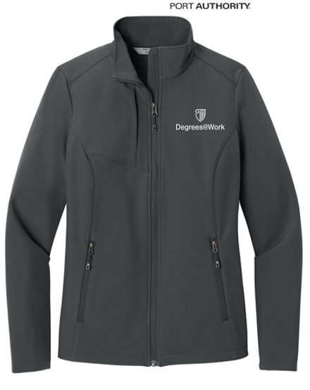 T4G Port Authority® Women’s C-FREE® Core Soft Shell - Grey Steel