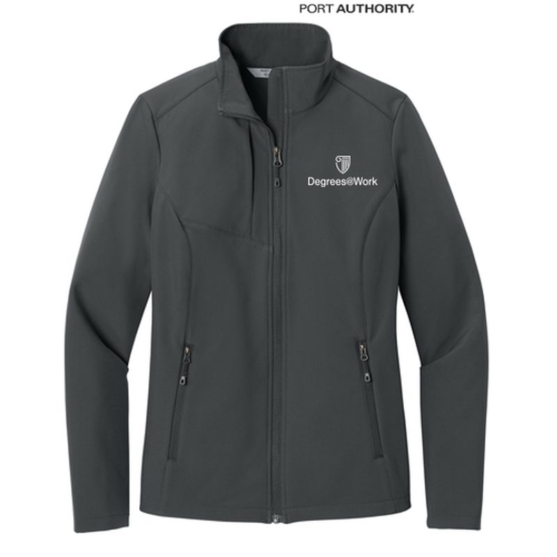 T4G Port Authority® Women’s C-FREE® Core Soft Shell - Grey Steel