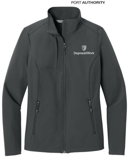 T4G Port Authority® Women’s C-FREE® Core Soft Shell - Grey Steel