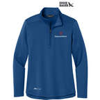 T4G Eddie Bauer® Women’s Smooth Mid Layer Fleece 1/2-Zip - Cobalt Blue