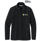 T4G Port Authority® Women’s C-FREE® Raglan Fleece - BLACK