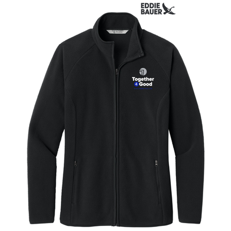 T4G Port Authority® Women’s C-FREE® Raglan Fleece - BLACK