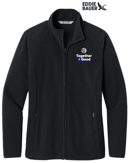 T4G Port Authority® Women’s C-FREE® Raglan Fleece - BLACK