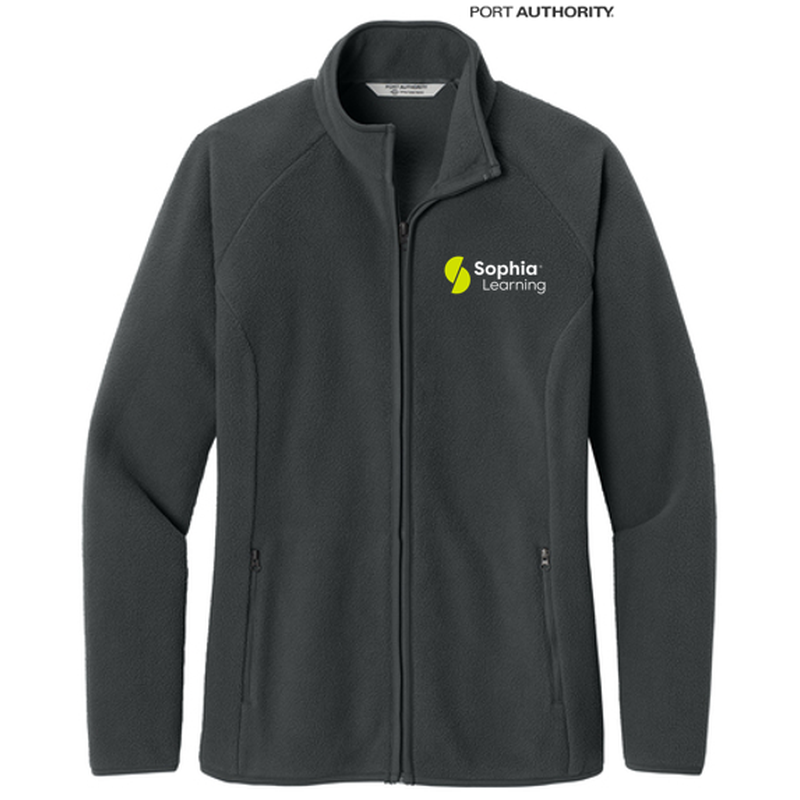 T4G Port Authority® Women’s C-FREE® Raglan Fleece - Grey Steel