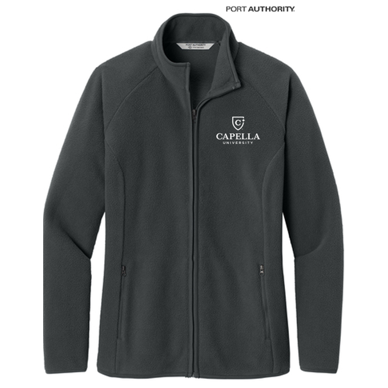 T4G Port Authority® Women’s C-FREE® Raglan Fleece - Grey Steel