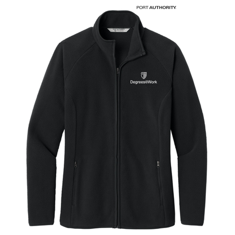T4G Port Authority® Women’s C-FREE® Raglan Fleece - BLACK