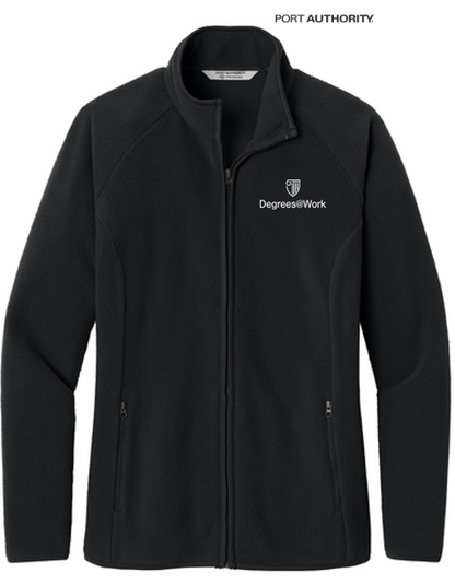 T4G Port Authority® Women’s C-FREE® Raglan Fleece - BLACK