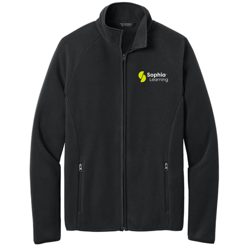 T4G Port Authority® C-FREE® Raglan Fleece - BLACK