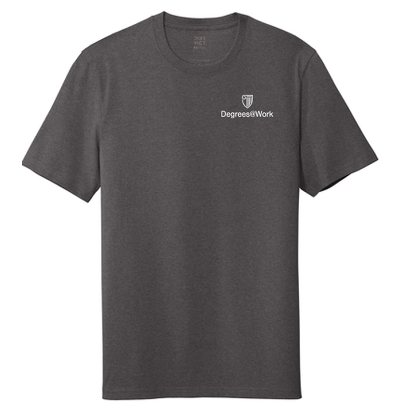 T4G District ® Re-Tee® - Deep Brown Heather