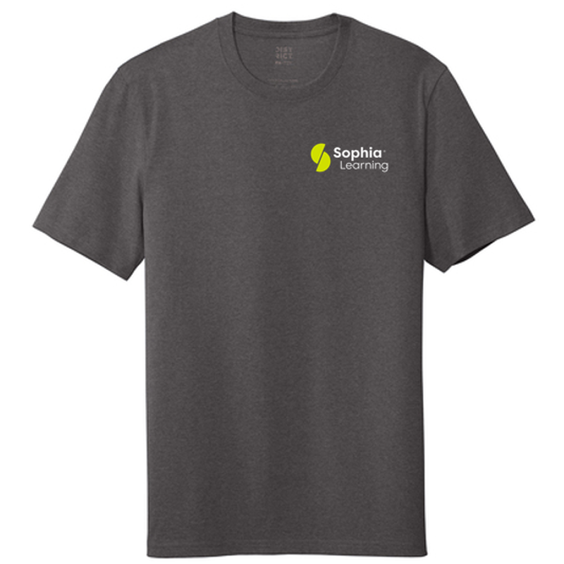 T4G District ® Re-Tee® - Deep Brown Heather