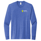T4G Allmade® Unisex Long Sleeve Recycled Blend Tee - Reused Royal Heather