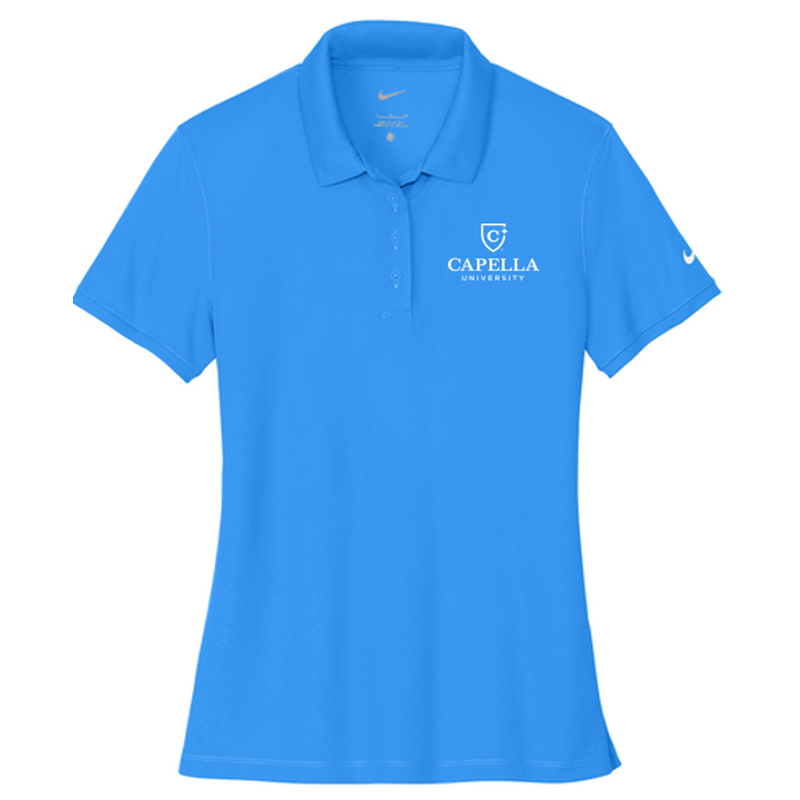 T4G Nike Women's Victory Solid Polo - Light Photo Blue