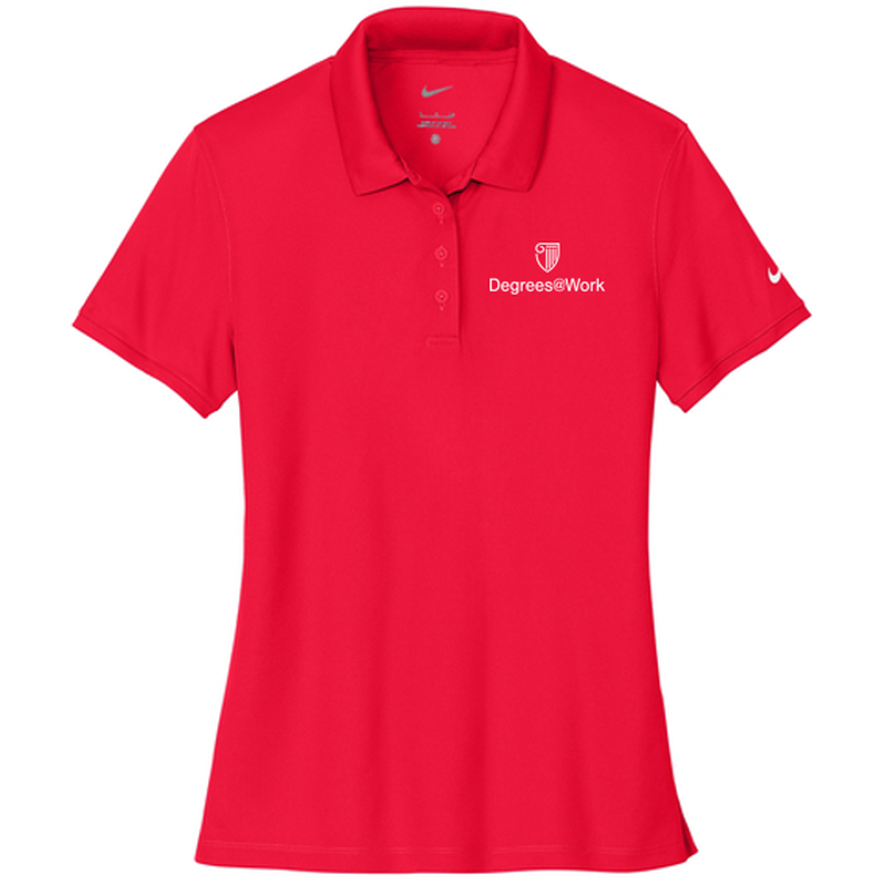 T4G Nike Women's Victory Solid Polo - University Red