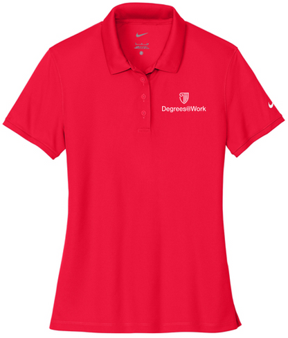 T4G Nike Women's Victory Solid Polo - University Red