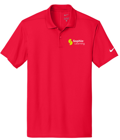 T4G Nike Victory Solid Polo - University Red