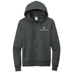 T4G Allmade® Unisex Organic French Terry Full-Zip Hoodie -  Terrain Grey