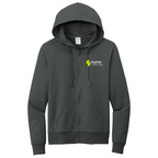 T4G Allmade® Unisex Organic French Terry Full-Zip Hoodie -  Terrain Grey