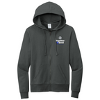 T4G Allmade® Unisex Organic French Terry Full-Zip Hoodie -  Terrain Grey