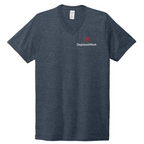 T4G Allmade® Unisex Tri-Blend V-Neck Tee - Rebel Blue