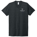 T4G Allmade® Unisex Tri-Blend V-Neck Tee - Space Black