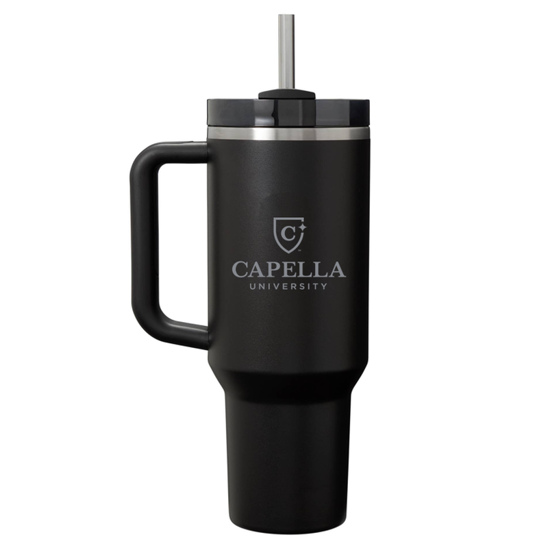 SEI STANLEY THE QUENCHER H2.0 FLOWSTATE™ TUMBLER -  40 OZ - BLACK