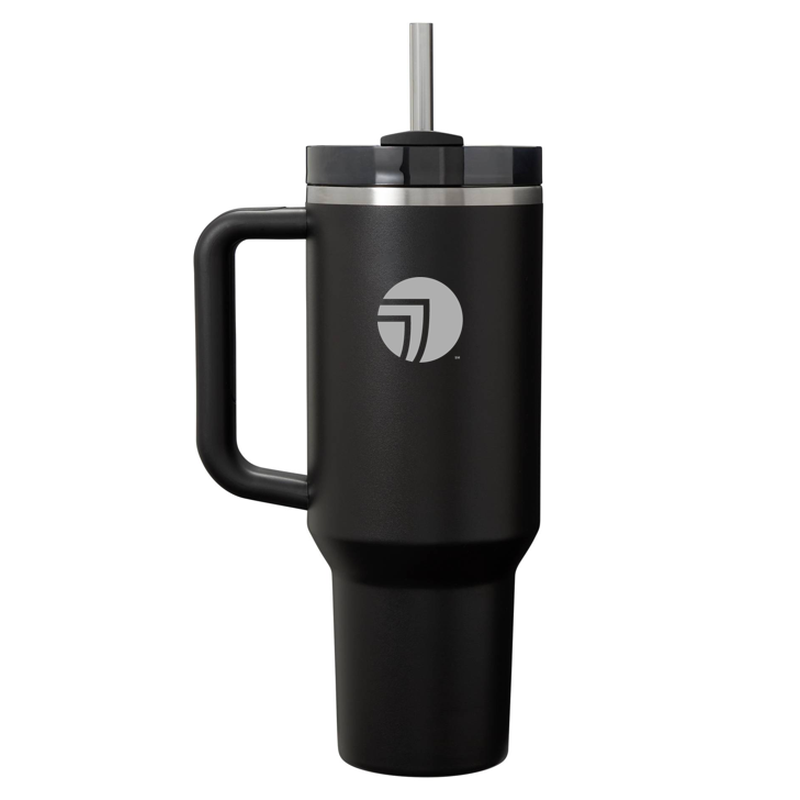 SEI STANLEY THE QUENCHER H2.0 FLOWSTATE™ TUMBLER -  40 OZ - BLACK