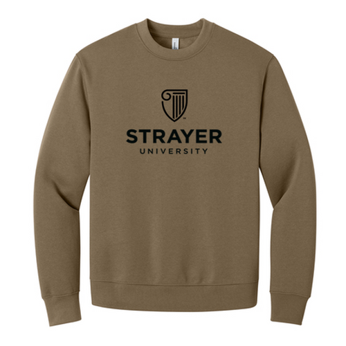 BELLA+CANVAS® Unisex 10-Ounce Heavyweight Crewneck Sweatshirt - Vintage Brown