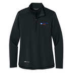 T4G Eddie Bauer® Women’s Smooth Mid Layer Fleece 1/2-Zip - BLACK
