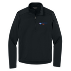 T4G Eddie Bauer® Smooth Mid Layer Fleece 1/2-Zipe - BLACK