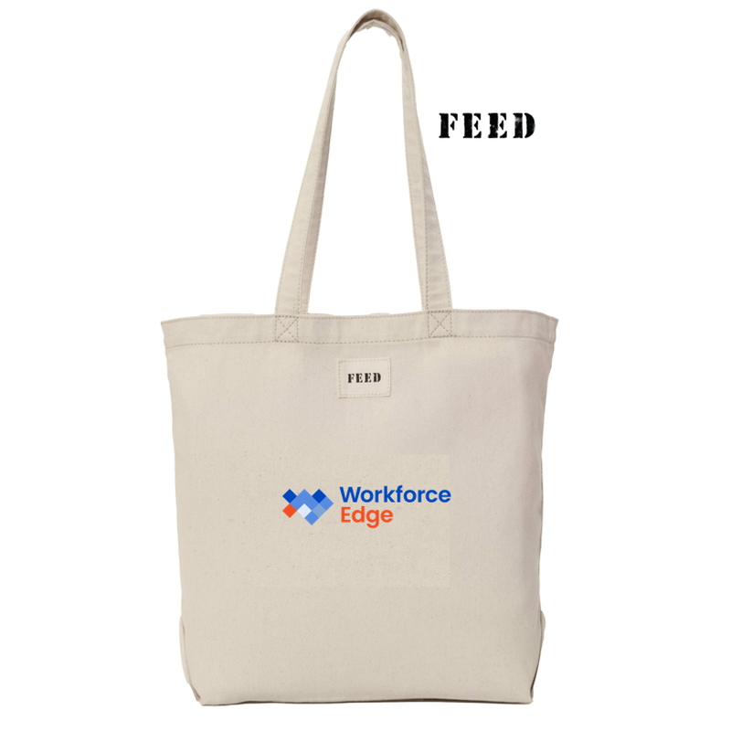 T4G FEED Organic Cotton Weekend Tote - Natural