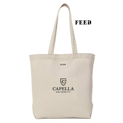 T4G FEED Organic Cotton Weekend Tote - Natural
