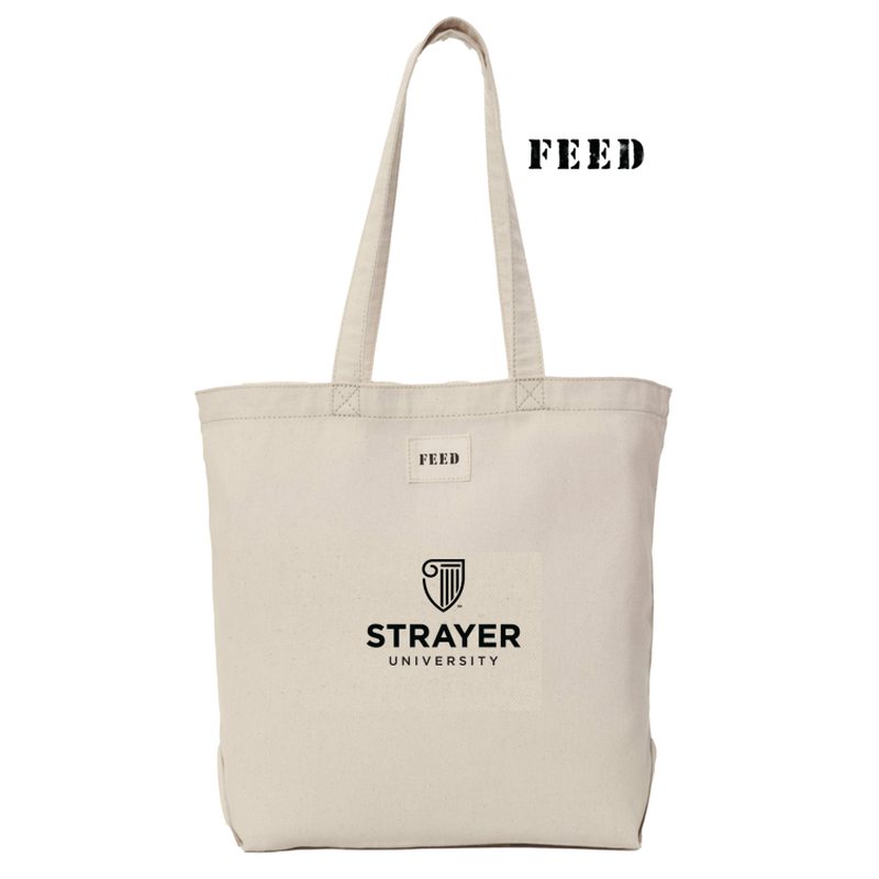 T4G FEED Organic Cotton Weekend Tote - Natural