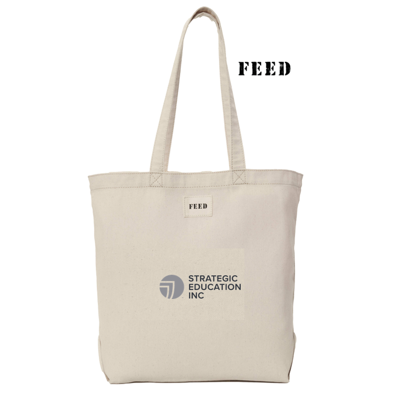 T4G FEED Organic Cotton Weekend Tote - Natural