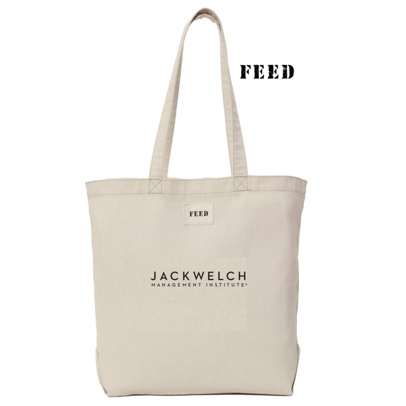 T4G FEED Organic Cotton Weekend Tote - Natural