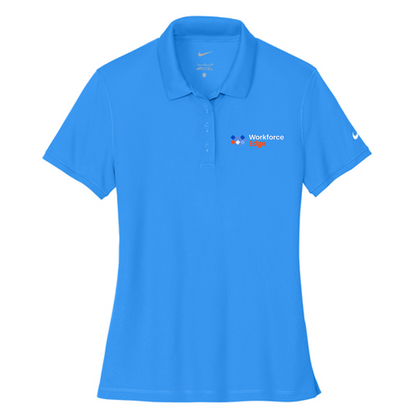 T4G Nike Women's Victory Solid Polo - Light Photo Blue