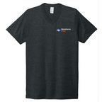 T4G Allmade® Unisex Tri-Blend V-Neck Tee - Space Black